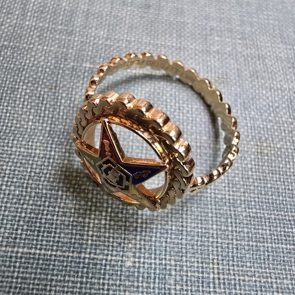 Order Of The Eastern Star Ring - Picture 2 of 4